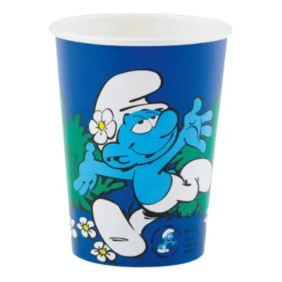 Pappersmuggar Smurfarna - 8-pack