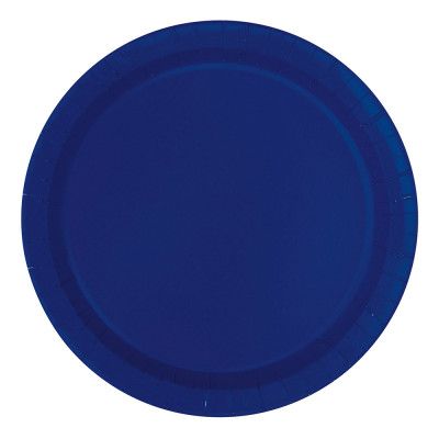 Papperstallrikar Mörkblå - 16-pack