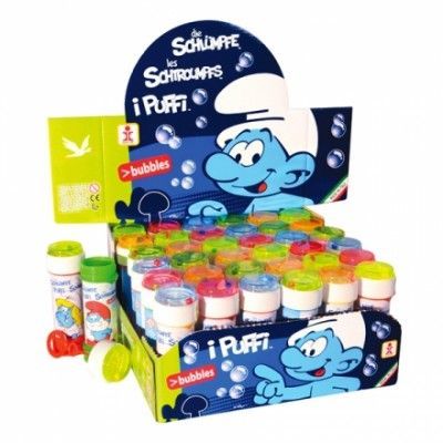 Såpbubblor Smurfarna