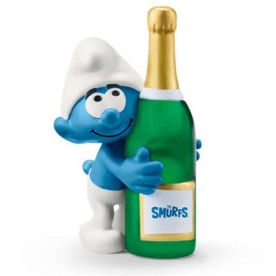 schleich SMURFARNA Smurf med flaska 20821
