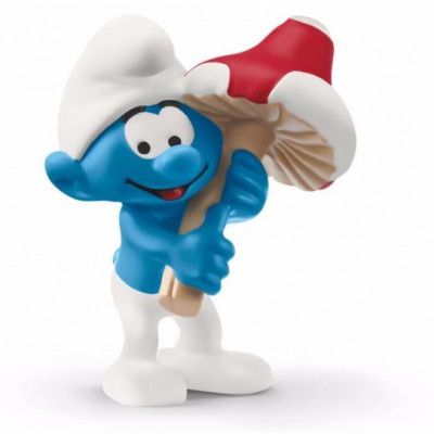 schleich SMURFARNA Smurf med lyckosvamp 20819