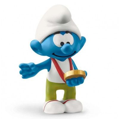 schleich SMURFARNA Smurf med medalj 20822