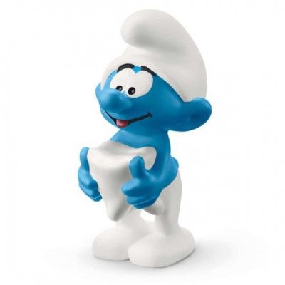 schleich SMURFARNA Smurf med tand 20820