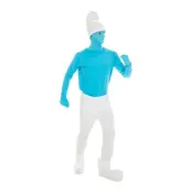 Smurf Deluxe Maskeraddräkt - Medium
