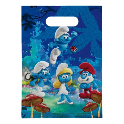 Smurfarna Kalaspåsar - 8-pack