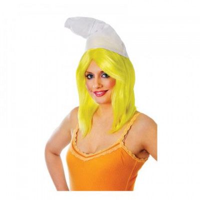 Smurfhatt med Hår