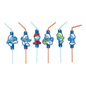 Sugrör Smurfarna - 8-pack