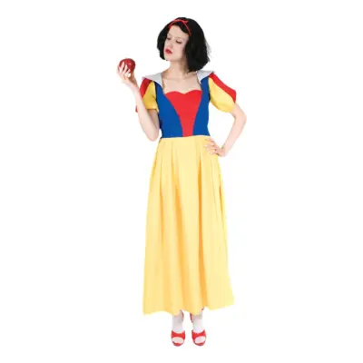 Klassisk Snövit Maskeraddräkt