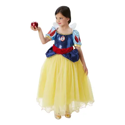 Snövit Premium Barn Maskeraddräkt