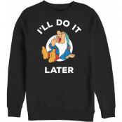 Snövit - Anime Sweatshirt - Do it later - S 3XL - för Herr - svart