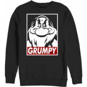 Snövit - Anime Sweatshirt - Grumpy - S 3XL - för Herr - svart