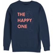 Snövit - Anime Sweatshirt - The Happy One - S 3XL - för Herr - marinblå