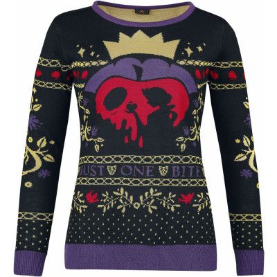 Snövit - Disney Christmas jumper - Snow White - M XXL - för Dam - flerfärgad