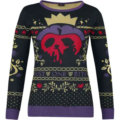 Snövit - Disney Christmas jumper - Snow White - M XXL - för Dam - flerfärgad
