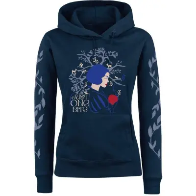 Snövit - Disney Luvtröja - Just One Bite - S XXL - för Dam - blå