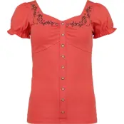 Snövit - Disney T-shirt - Disney Princess - Picnic Collection - Snow White - M XL - för Dam - röd