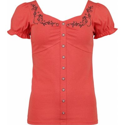 Snövit - Disney T-shirt - Disney Princess - Picnic Collection - Snow White - S XXL - för Dam - röd