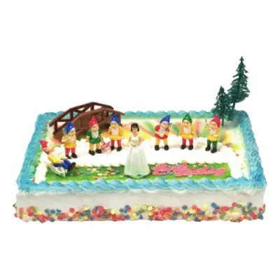 Tårtdekoration Snövit