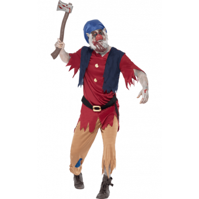 Zombiedvärg Maskeraddräkt M