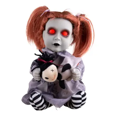 Animerad Läskig Docka Prop