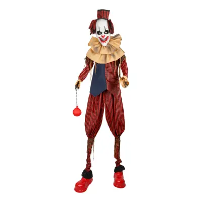 Animerad Stående Clown Prop