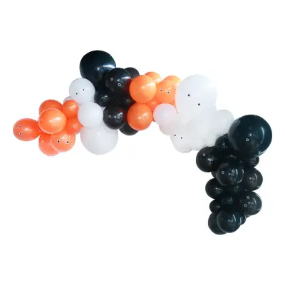 Ballongbåge Halloween med Ögon