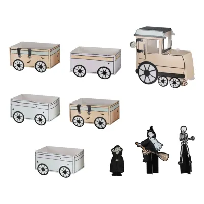 BOO Halloween Snackståg Dekoration