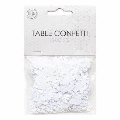 Bordskonfetti Spöken Vita