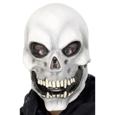 Döskalle Mask Vit