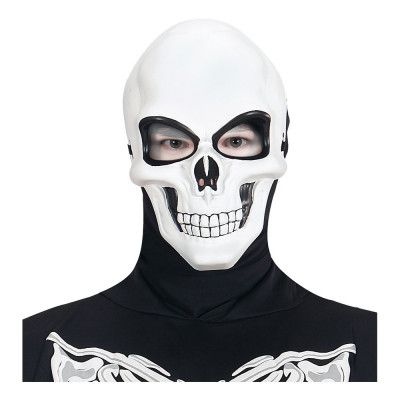 Döskallemask Vit - One size