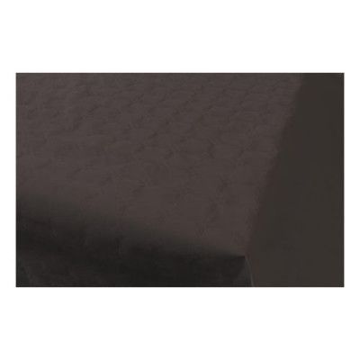 Damastduk på Rulle Svart