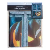 Fönsterdekoration Halloweenpumpa