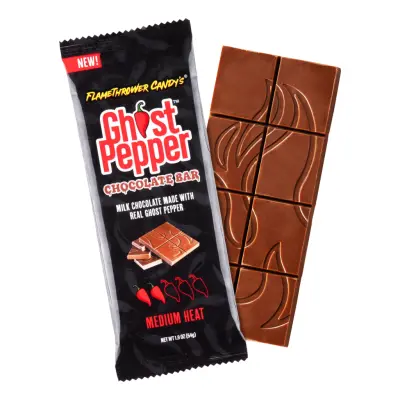 Ghost Pepper Chocolate Bar - 54 gram