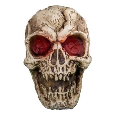 Gigantisk Dödskalle med Ljud&Ljus Prop