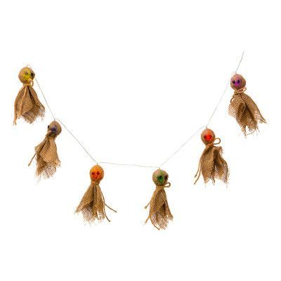 Girlang med Lysande Spöken Färgskiftande