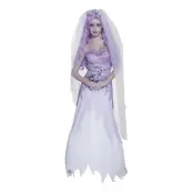 Gotisk Spökbrud Maskeraddräkt - Small