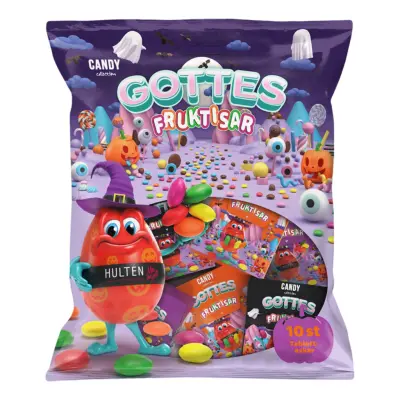 Gottes Fruktisar Halloween - 140 g
