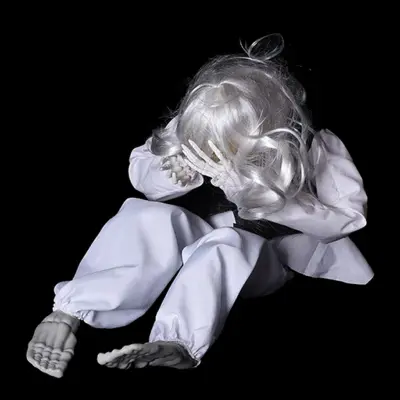 Gråtande Spöke Prop - Vit