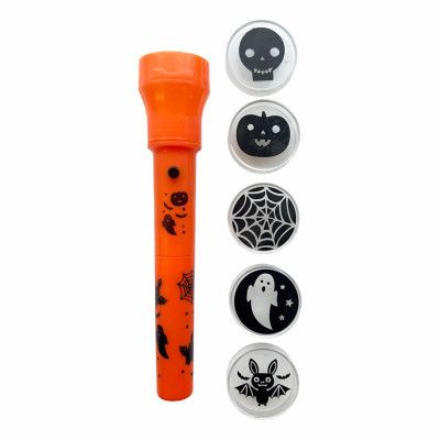 Halloween Ficklampa med Motiv