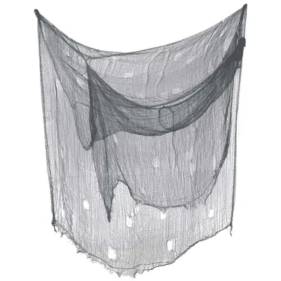 Halloween Tyg Grå 200x500cm