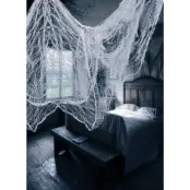 Halloween Tyg Vit 76x228cm