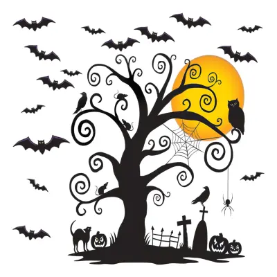 Halloween Vägg Dekoration