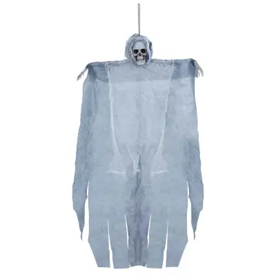 Halloweendekoration Grått Skelett 60cm