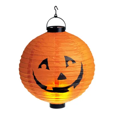 Halloweenlykta med Lampa