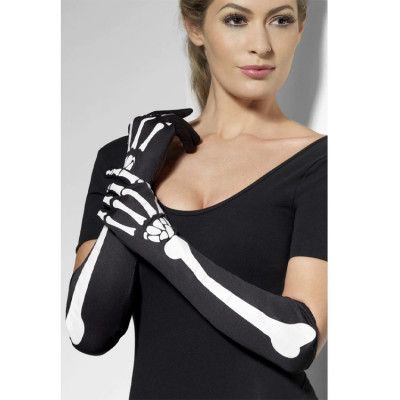 Handskar Skelett Långa