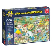 Jan van Haasteren Camping in the Forest Pussel 1000 bitar