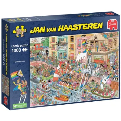 Jan van Haasteren Celebrate Pride Pussel 1000 bitar - Jan Van Haasteren -  Leksaksaffären