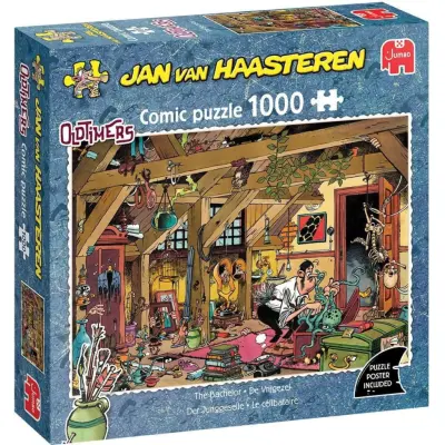 Jan van Haasteren Oldtimers The Bachelor Pussel 1000 bitar - Jan Van Haasteren -  Leksaksaffären