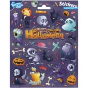 Klistermärken (Stora) Halloween