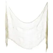 Läskigt Skynke Krämfärgat 75x300cm